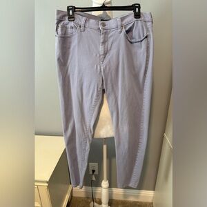 Banana Republic Lavender Skinny Fit Pants size 12 / 31